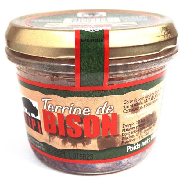 Terrina di bisonte 180 g
