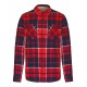 Camicia foderata in sherpa uomo