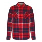Camicia foderata in sherpa uomo