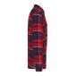 Camicia foderata in sherpa uomo