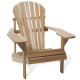 Sedia con braccioli Adirondack Muskoka