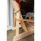 Sedia con braccioli Adirondack Muskoka