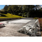 Sedia con braccioli Adirondack Muskoka
