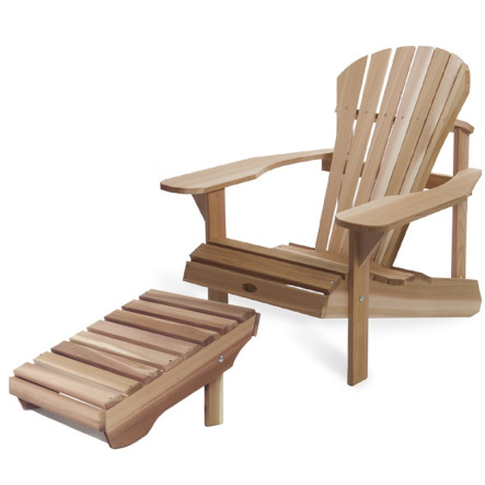 Ensemble fauteuil Adirondack Muskoka + repose-pieds Ensemble fauteuil Adirondack Muskoka + repose-pieds