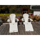 Set sedia con braccioli Athena Muskoka + poggiapiedi Athena Muskoka
