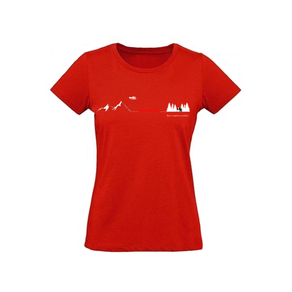 T-shirt Canada femme