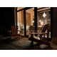 Sedia con braccioli Adirondack Muskoka
