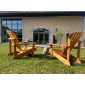 Silla con reposabrazos Adirondack Muskoka