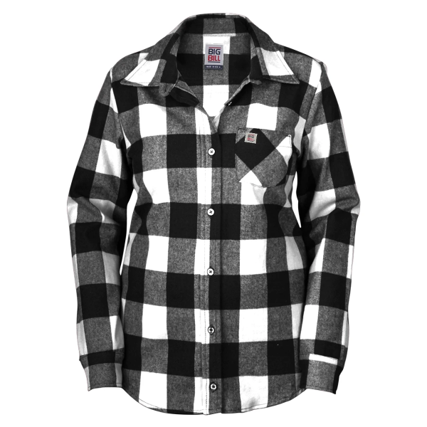 Big Bill - Camisa Brawny de franela mujer
