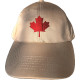 Casquette avec logo feuille d'érable