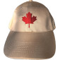 Casquette avec logo feuille d'érable