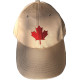 Casquette avec logo feuille d'érable