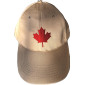 Casquette avec logo feuille d'érable