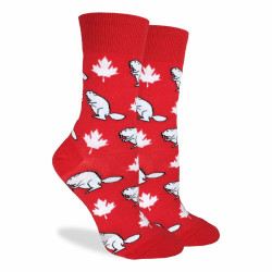 Chaussettes femme coton Taille unique Canada Beaver