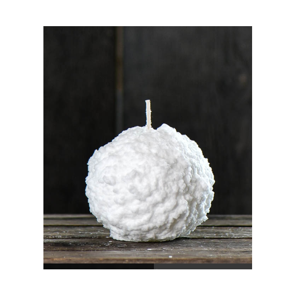 Bougie boule de neige