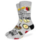 Chaussettes homme coton Taille unique So mani books so little time